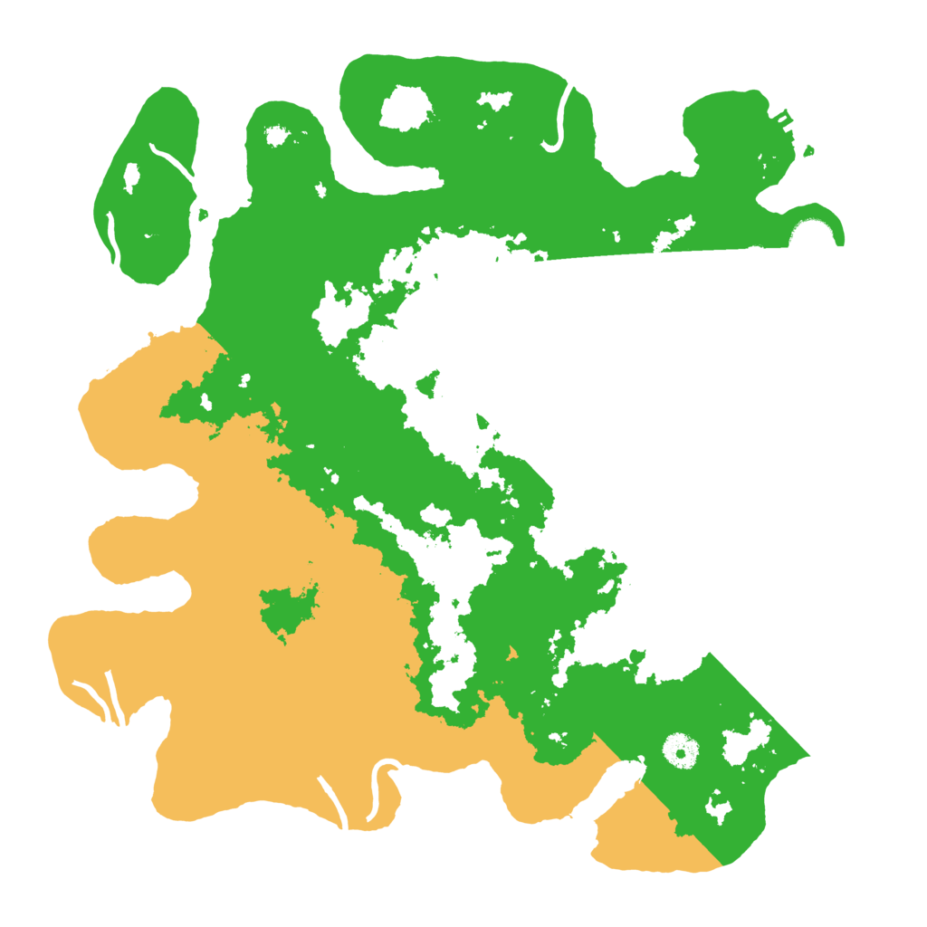 Biome Rust Map: Procedural Map, Size: 3950, Seed: 21274888