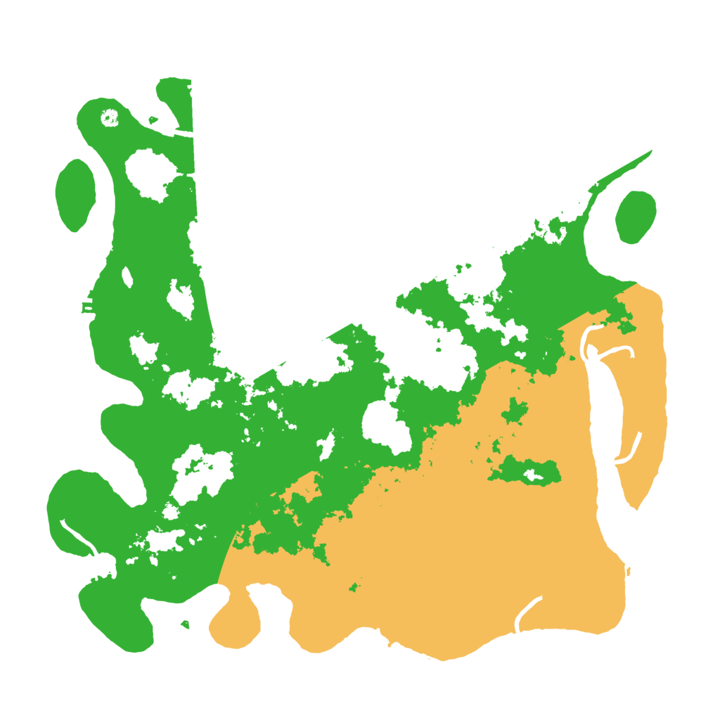 Biome Rust Map: Procedural Map, Size: 4100, Seed: 47354338