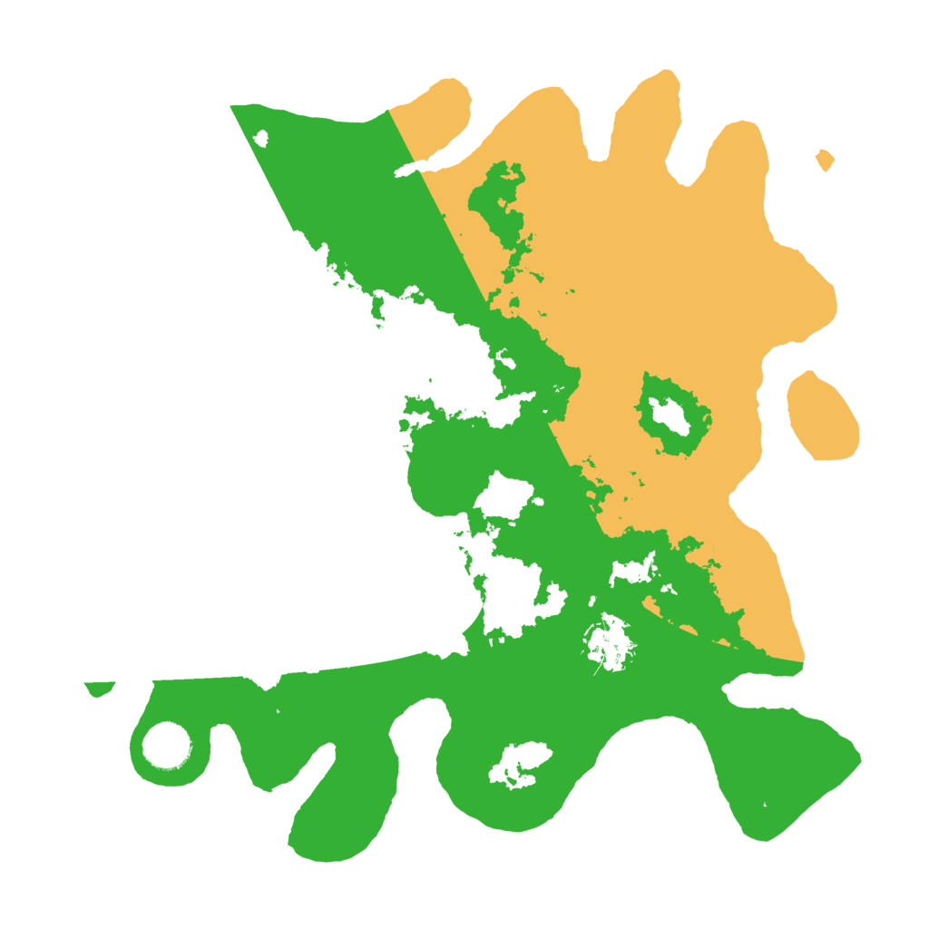 Biome Rust Map: Barren, Size: 3450, Seed: 31165114