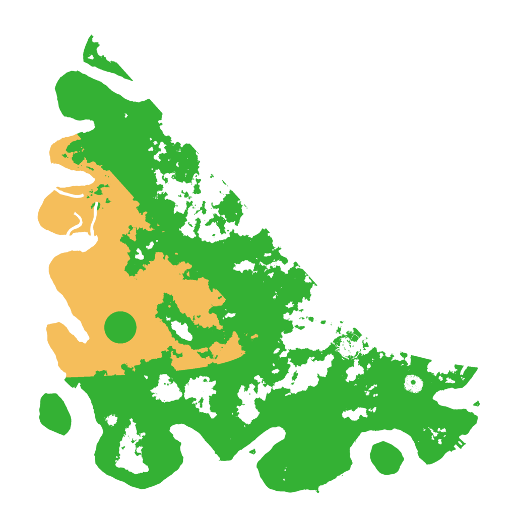 Biome Rust Map: Procedural Map, Size: 4250, Seed: 70770684