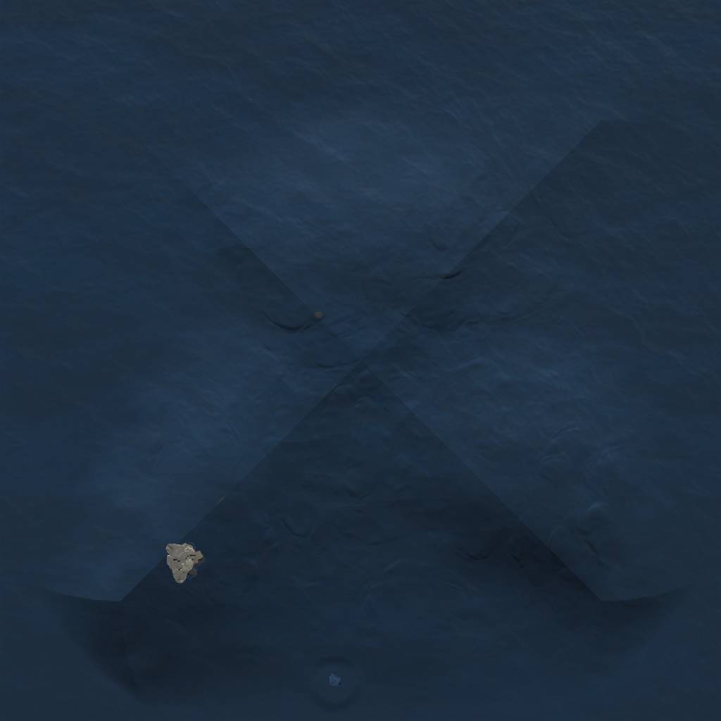 Rust Map: Procedural Map, Size: 1000, Seed: 84899, 3 Monuments