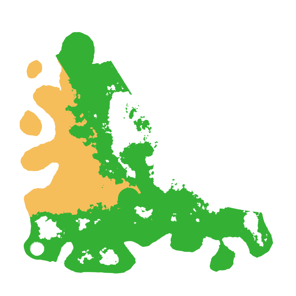 Biome Rust Map: Barren, Size: 3800, Seed: 35841360