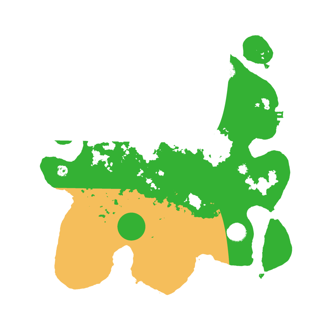 Biome Rust Map: Procedural Map, Size: 3000, Seed: 13278