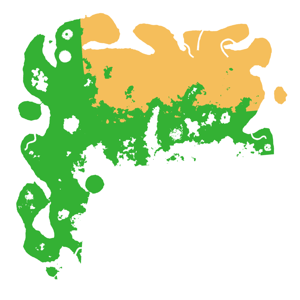 Biome Rust Map: Procedural Map, Size: 4400, Seed: 4491282