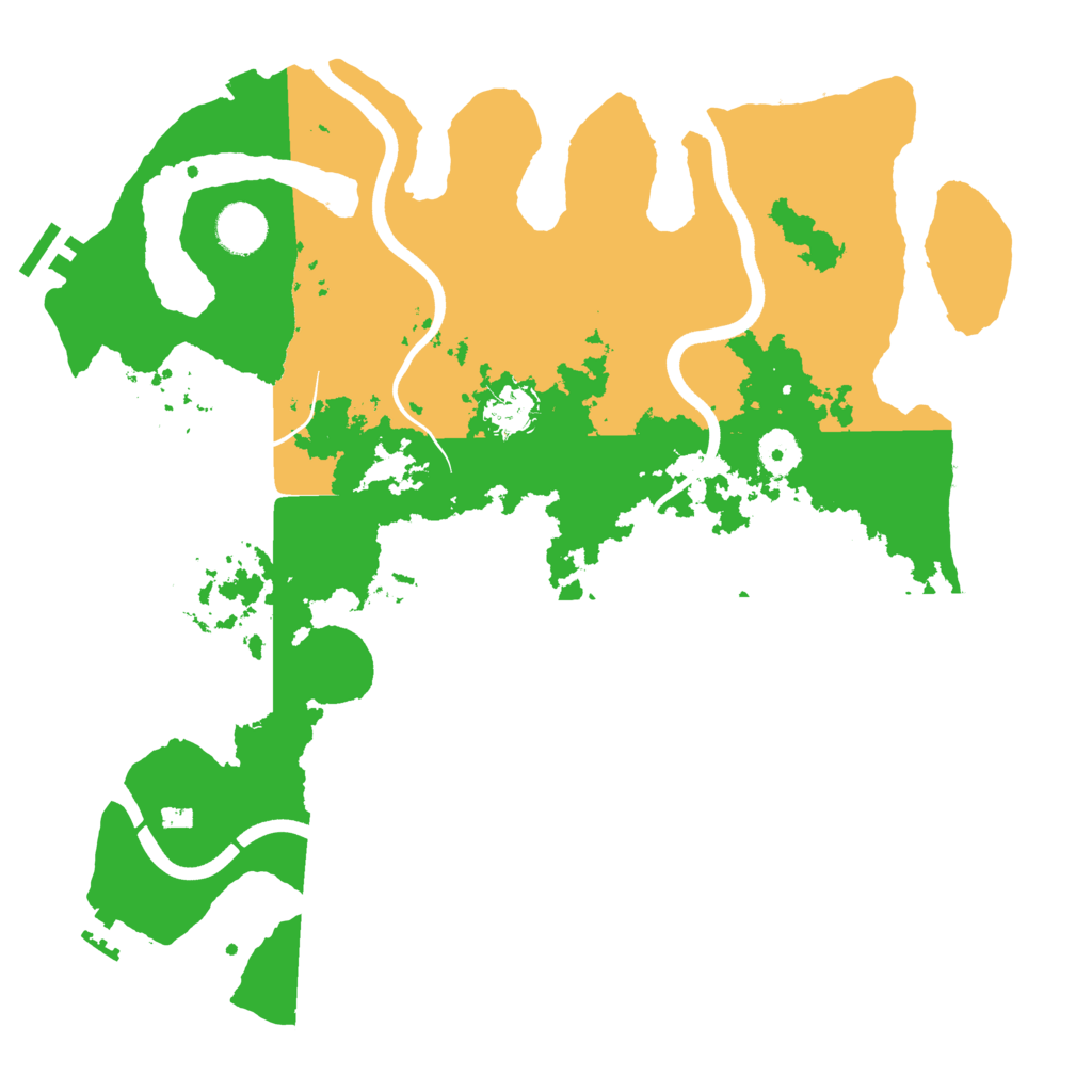 Biome Rust Map: Procedural Map, Size: 3750, Seed: 22548786
