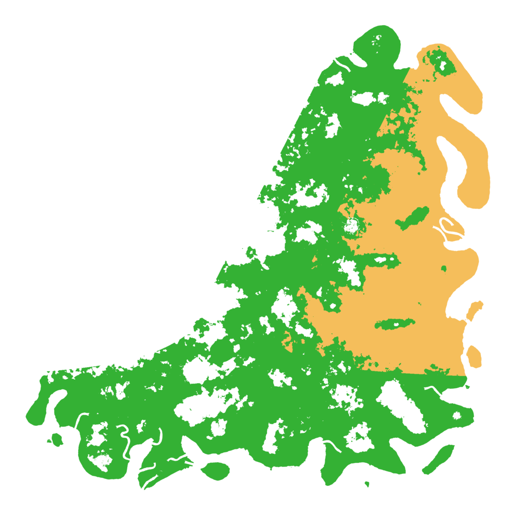 Biome Rust Map: Procedural Map, Size: 6000, Seed: 944834304