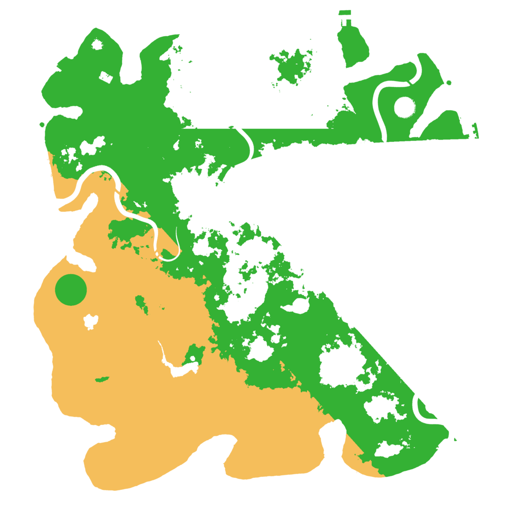 Biome Rust Map: Procedural Map, Size: 4300, Seed: 18062023