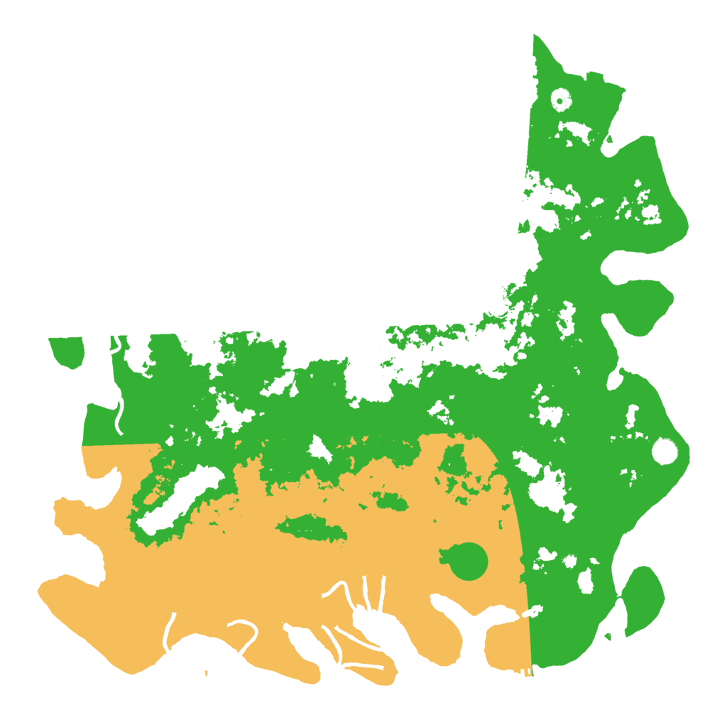 Biome Rust Map: Procedural Map, Size: 5000, Seed: 981793605