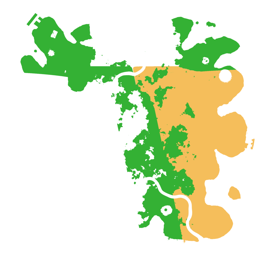 Biome Rust Map: Procedural Map, Size: 3750, Seed: 34483265