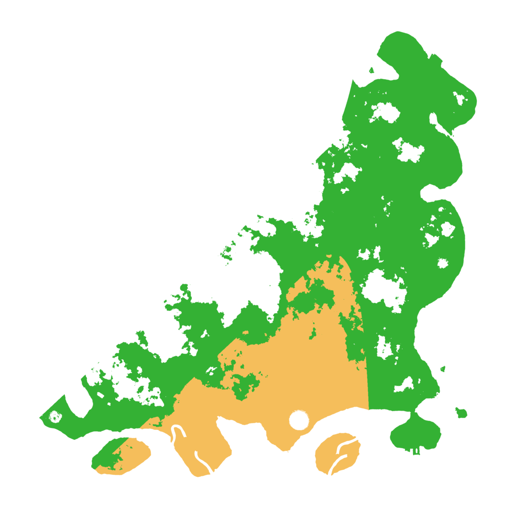 Biome Rust Map: Procedural Map, Size: 4500, Seed: 198273897