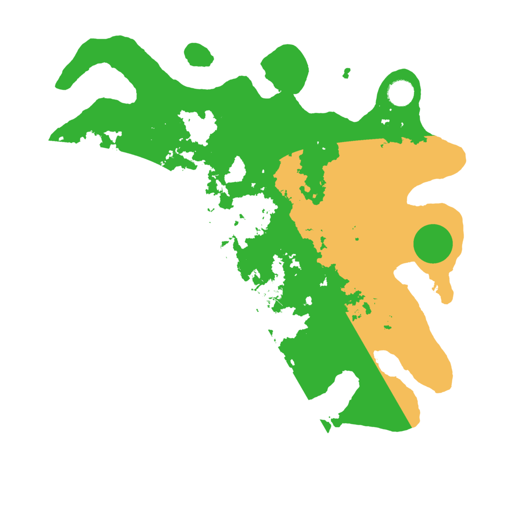 Biome Rust Map: Barren, Size: 3400, Seed: 58973662