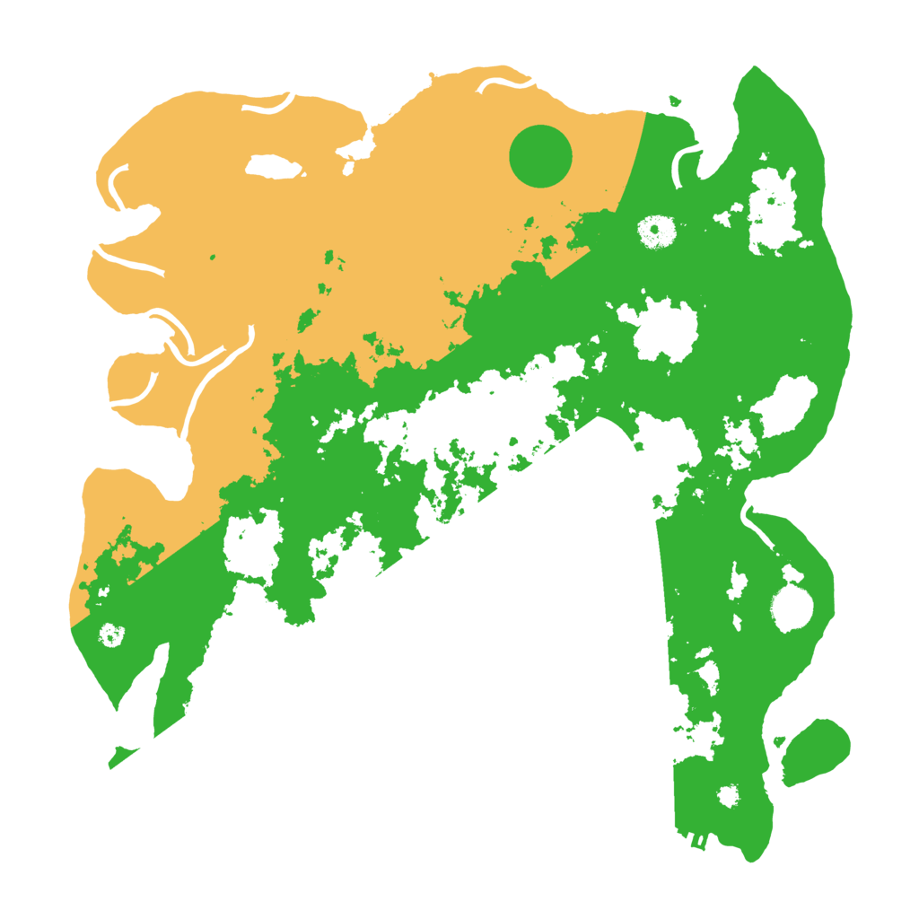 Biome Rust Map: Procedural Map, Size: 3850, Seed: 31806563