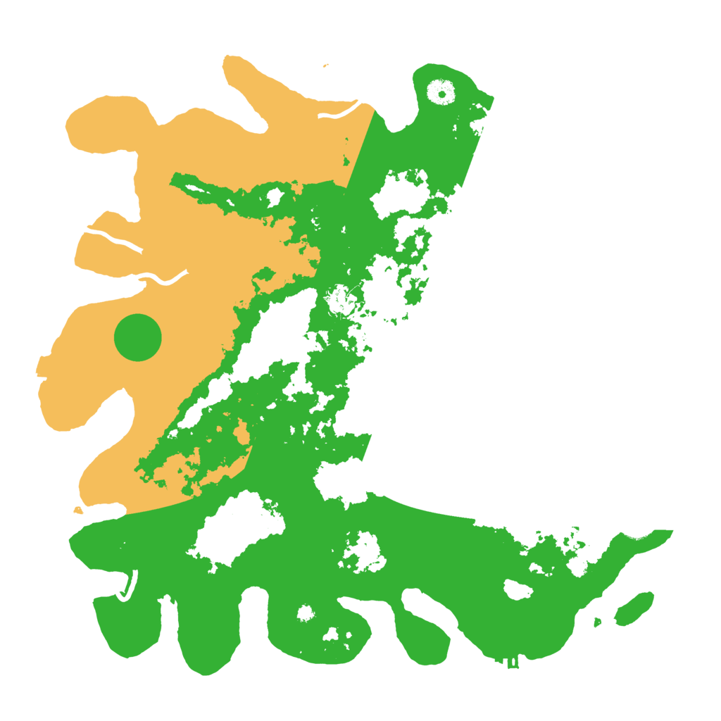 Biome Rust Map: Procedural Map, Size: 4000, Seed: 52957977