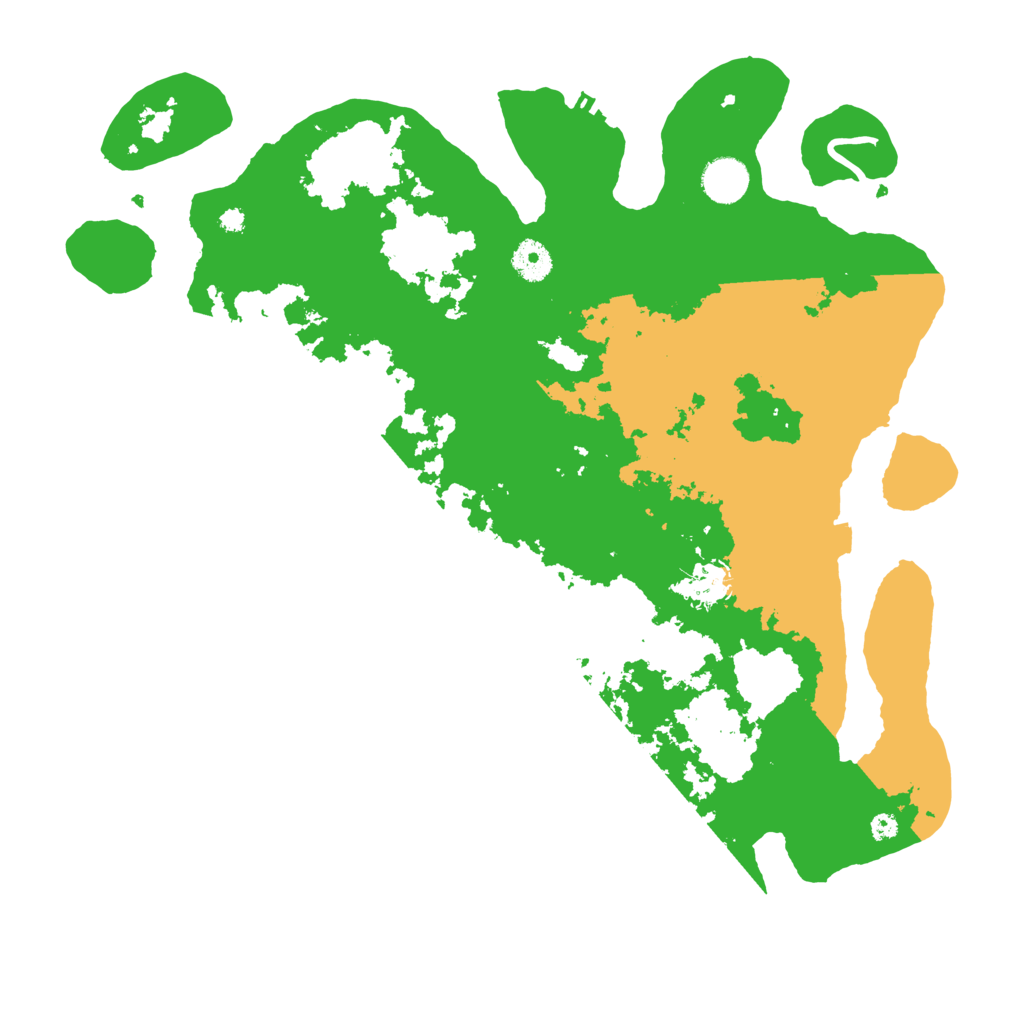 Biome Rust Map: Procedural Map, Size: 3900, Seed: 6669461