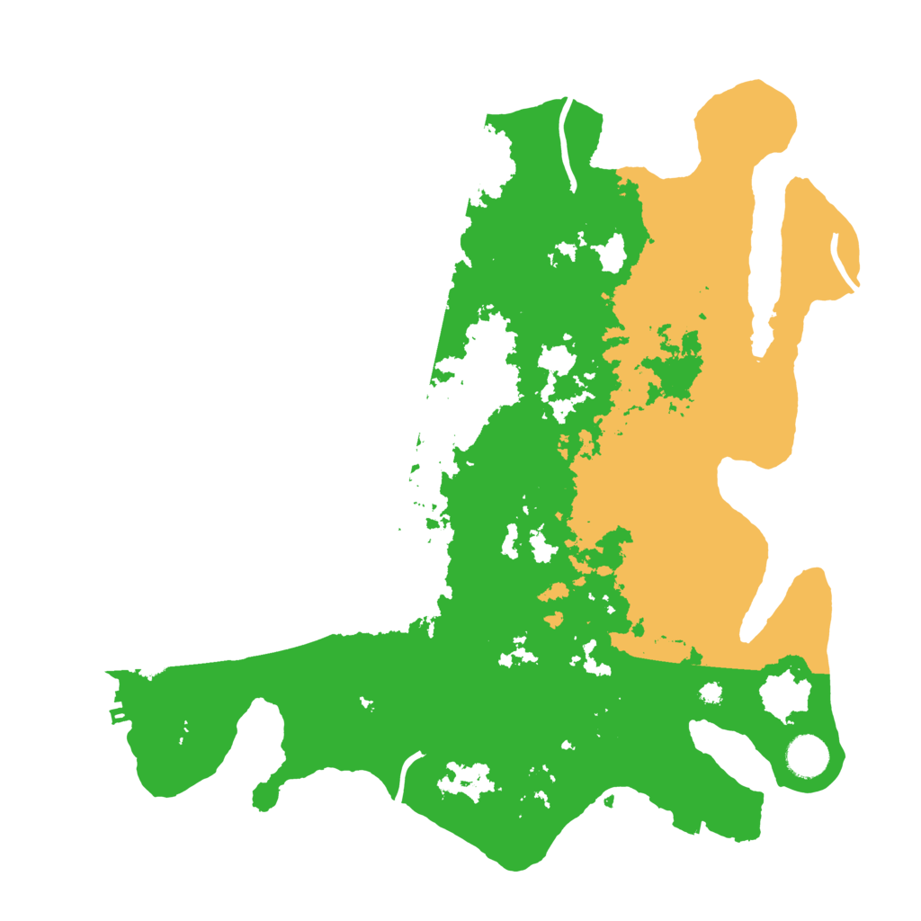 Biome Rust Map: Procedural Map, Size: 3800, Seed: 68740232