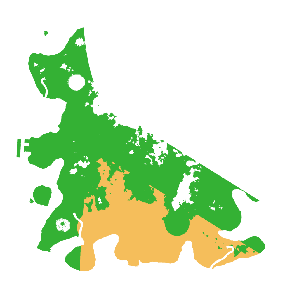 Biome Rust Map: Procedural Map, Size: 3250, Seed: 2043100652