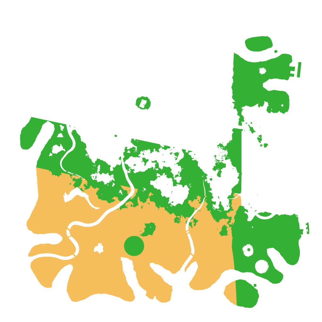 Biome Rust Map: Procedural Map, Size: 4250, Seed: 9598218