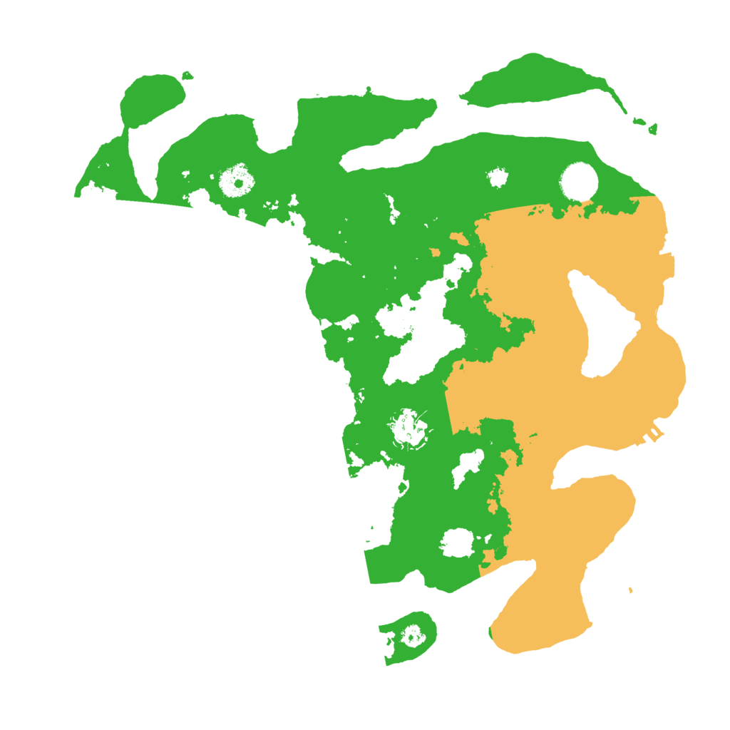 Biome Rust Map: Procedural Map, Size: 3400, Seed: 46698894