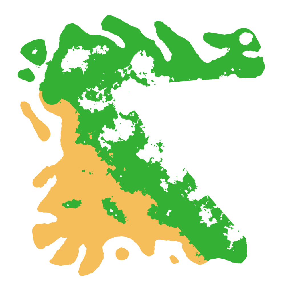 Biome Rust Map: Barren, Size: 4300, Seed: 66630632