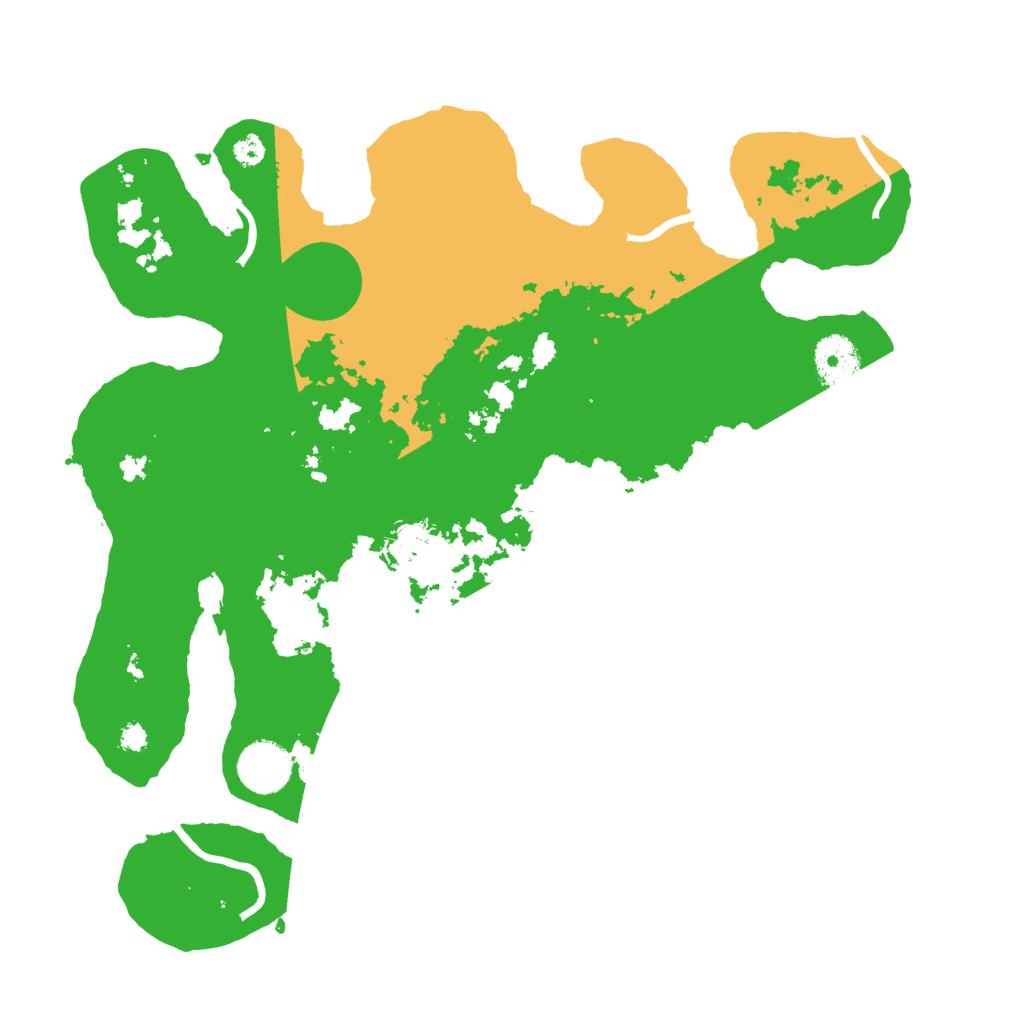 Biome Rust Map: Procedural Map, Size: 3450, Seed: 51753803