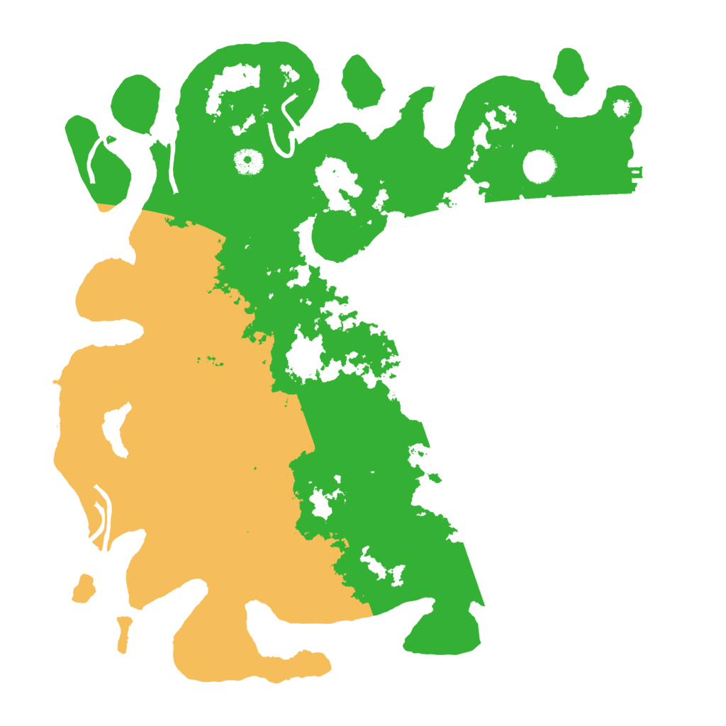 Biome Rust Map: Procedural Map, Size: 3900, Seed: 61050051