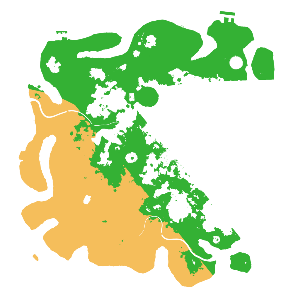 Biome Rust Map: Procedural Map, Size: 4000, Seed: 1272694219