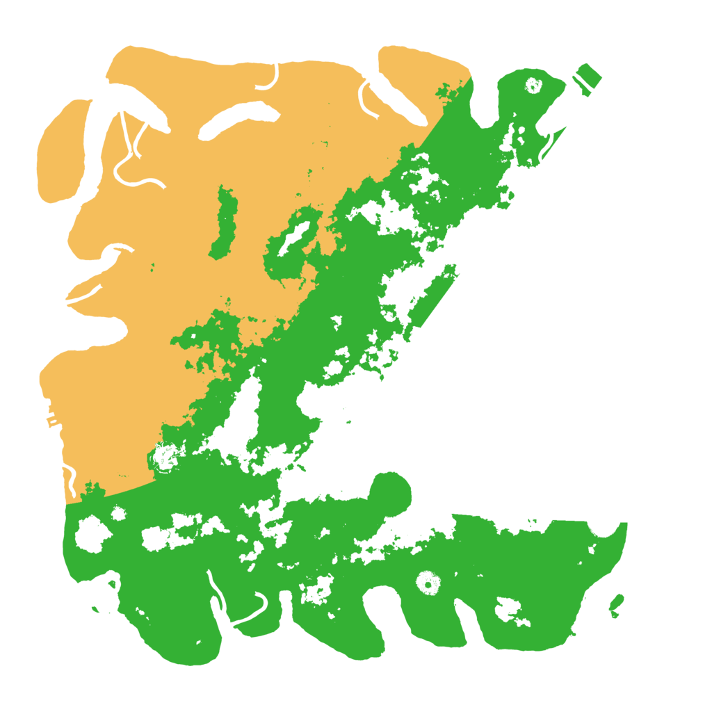 Biome Rust Map: Procedural Map, Size: 4500, Seed: 1087147769