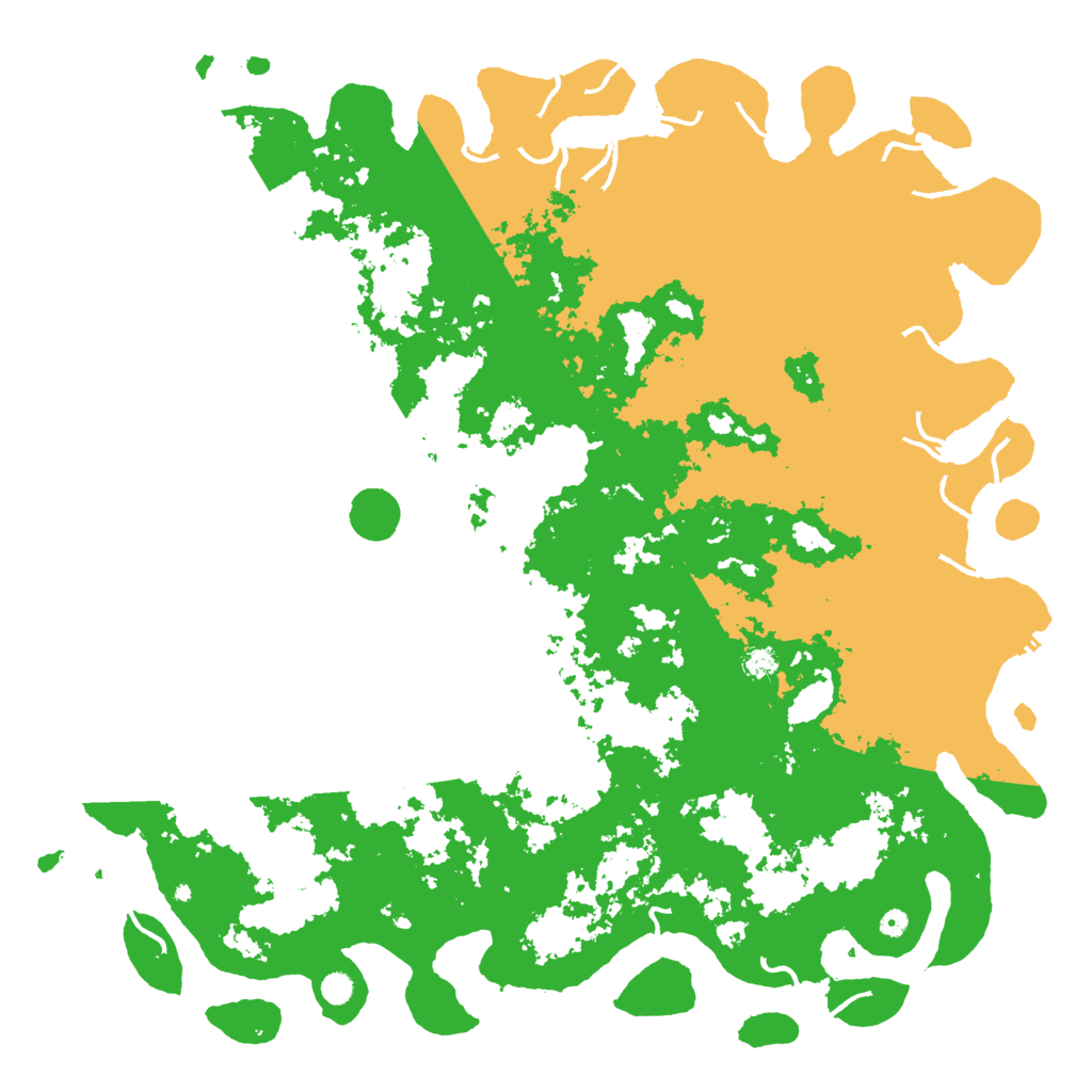Biome Rust Map: Procedural Map, Size: 6000, Seed: 1646982654