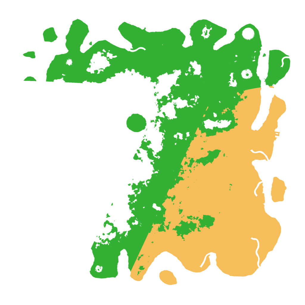 Biome Rust Map: Procedural Map, Size: 4500, Seed: 1913141668