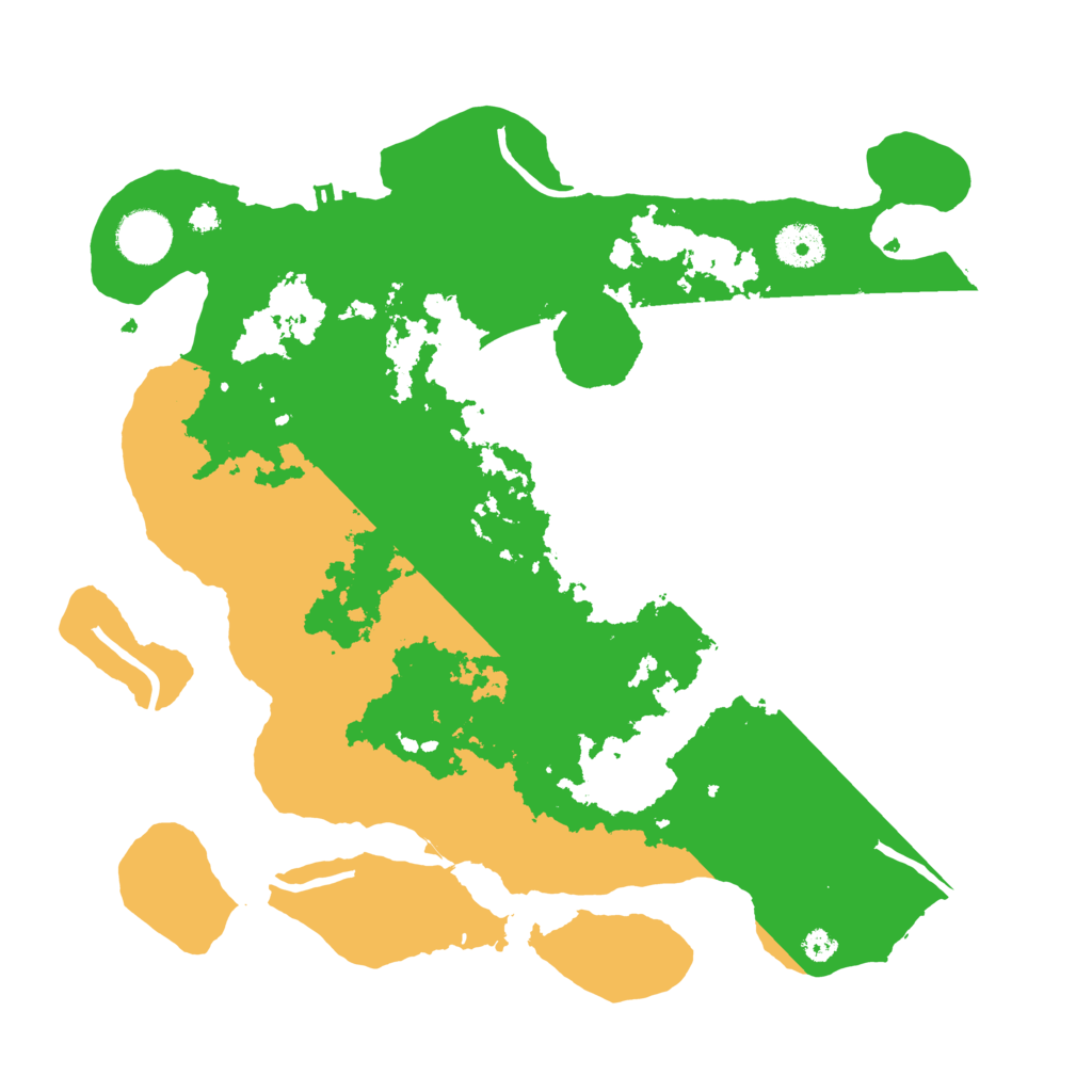 Biome Rust Map: Procedural Map, Size: 3500, Seed: 705755931