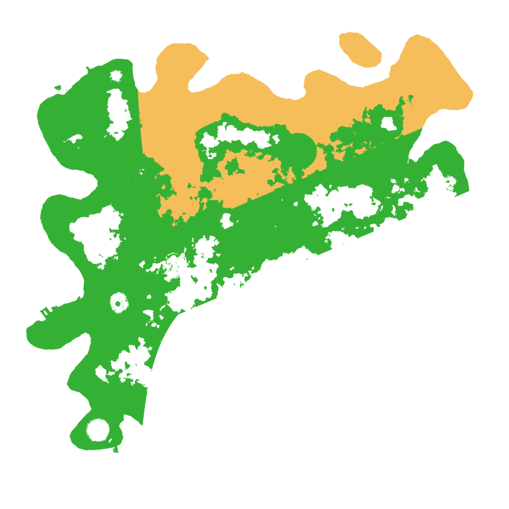 Biome Rust Map: Procedural Map, Size: 4000, Seed: 19319558