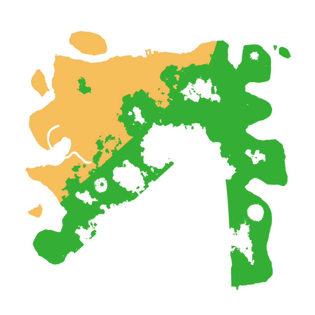 Biome Rust Map: Procedural Map, Size: 3400, Seed: 40203894