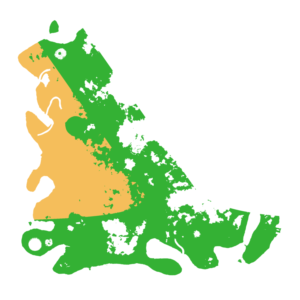 Biome Rust Map: Procedural Map, Size: 4100, Seed: 1992