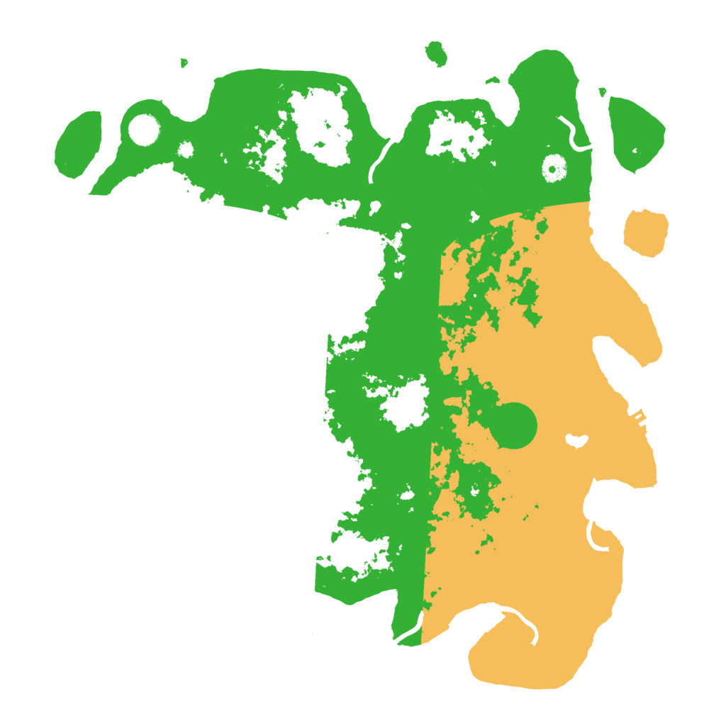 Biome Rust Map: Procedural Map, Size: 4100, Seed: 90169496