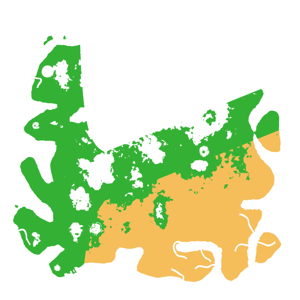 Biome Rust Map: Procedural Map, Size: 4400, Seed: 48641823