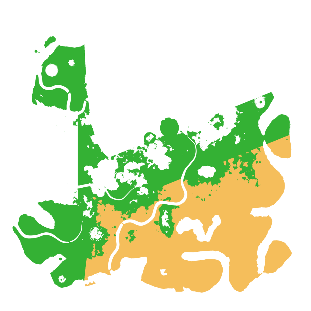 Biome Rust Map: Procedural Map, Size: 4400, Seed: 48641823