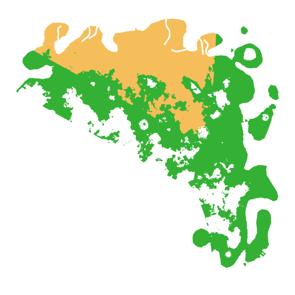 Biome Rust Map: Procedural Map, Size: 4500, Seed: 461097998