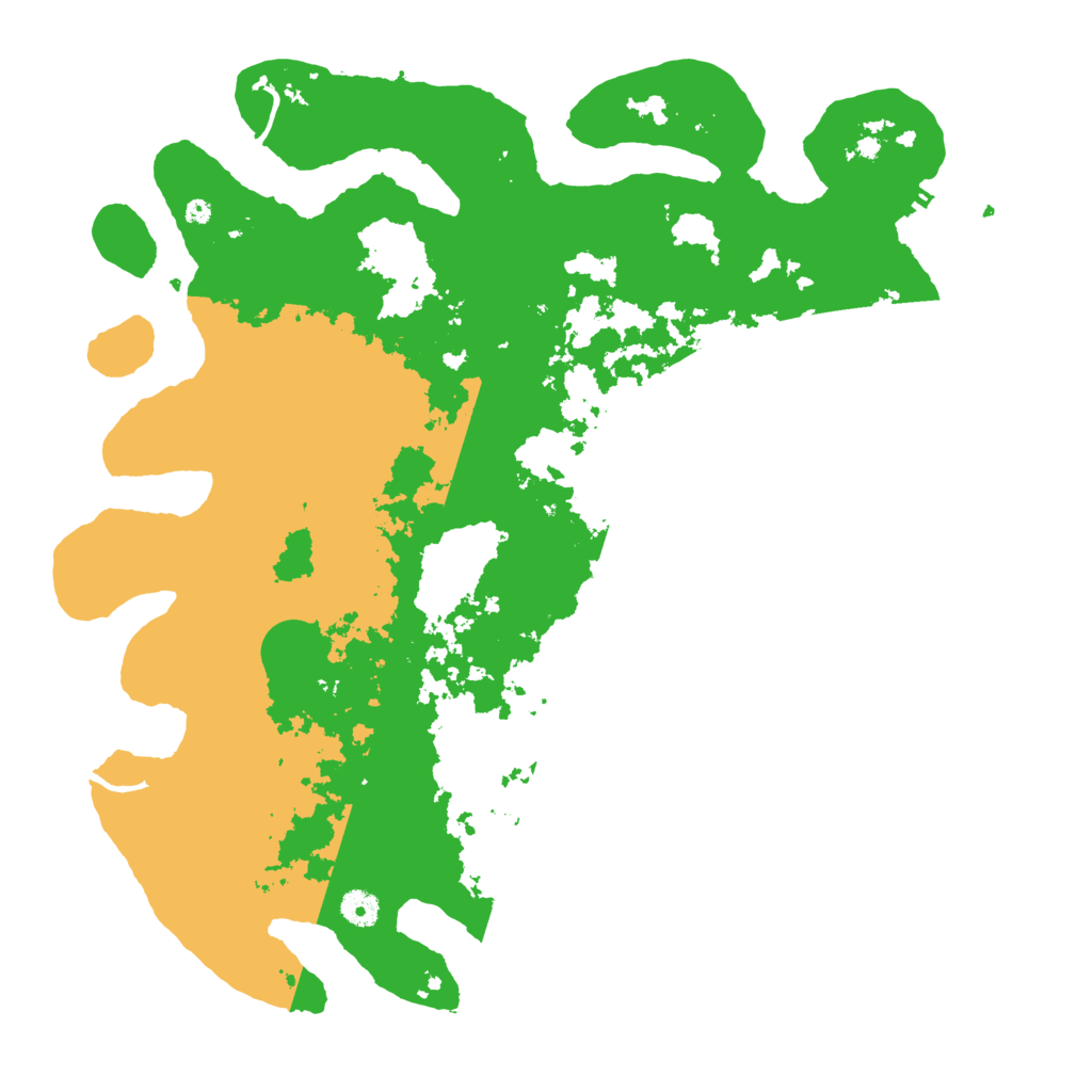 Biome Rust Map: Procedural Map, Size: 4400, Seed: 11866474