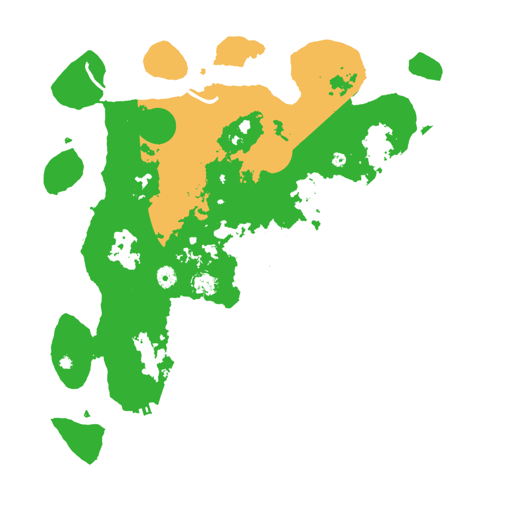 Biome Rust Map: Procedural Map, Size: 3700, Seed: 53207359
