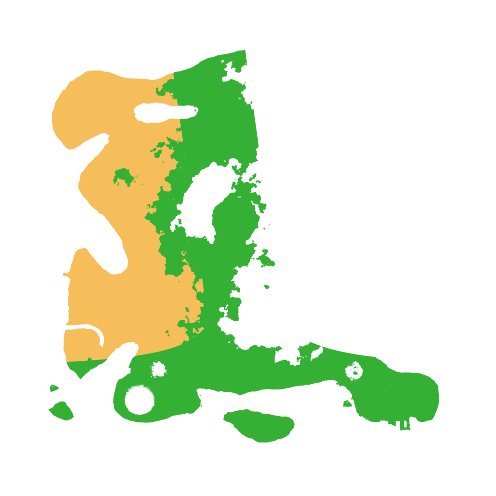 Biome Rust Map: Procedural Map, Size: 3000, Seed: 31825