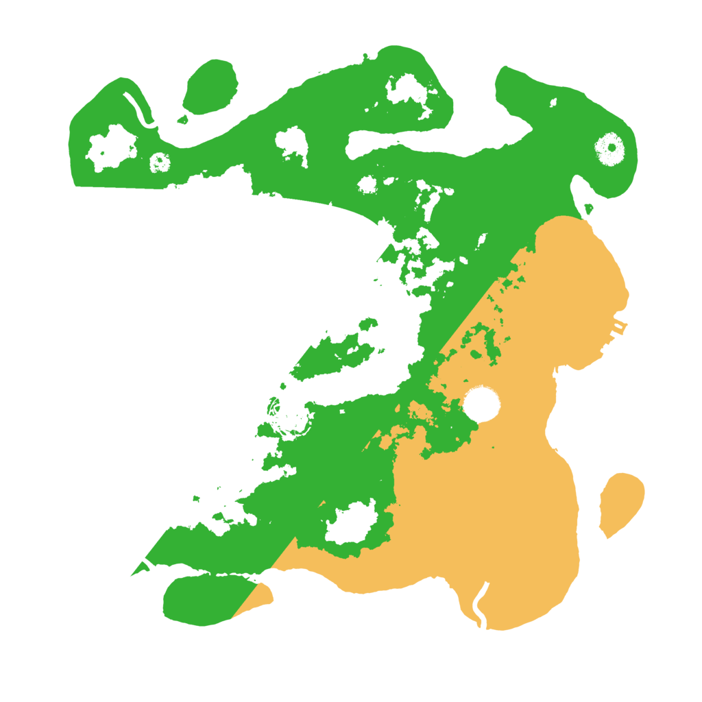 Biome Rust Map: Procedural Map, Size: 3450, Seed: 85380380