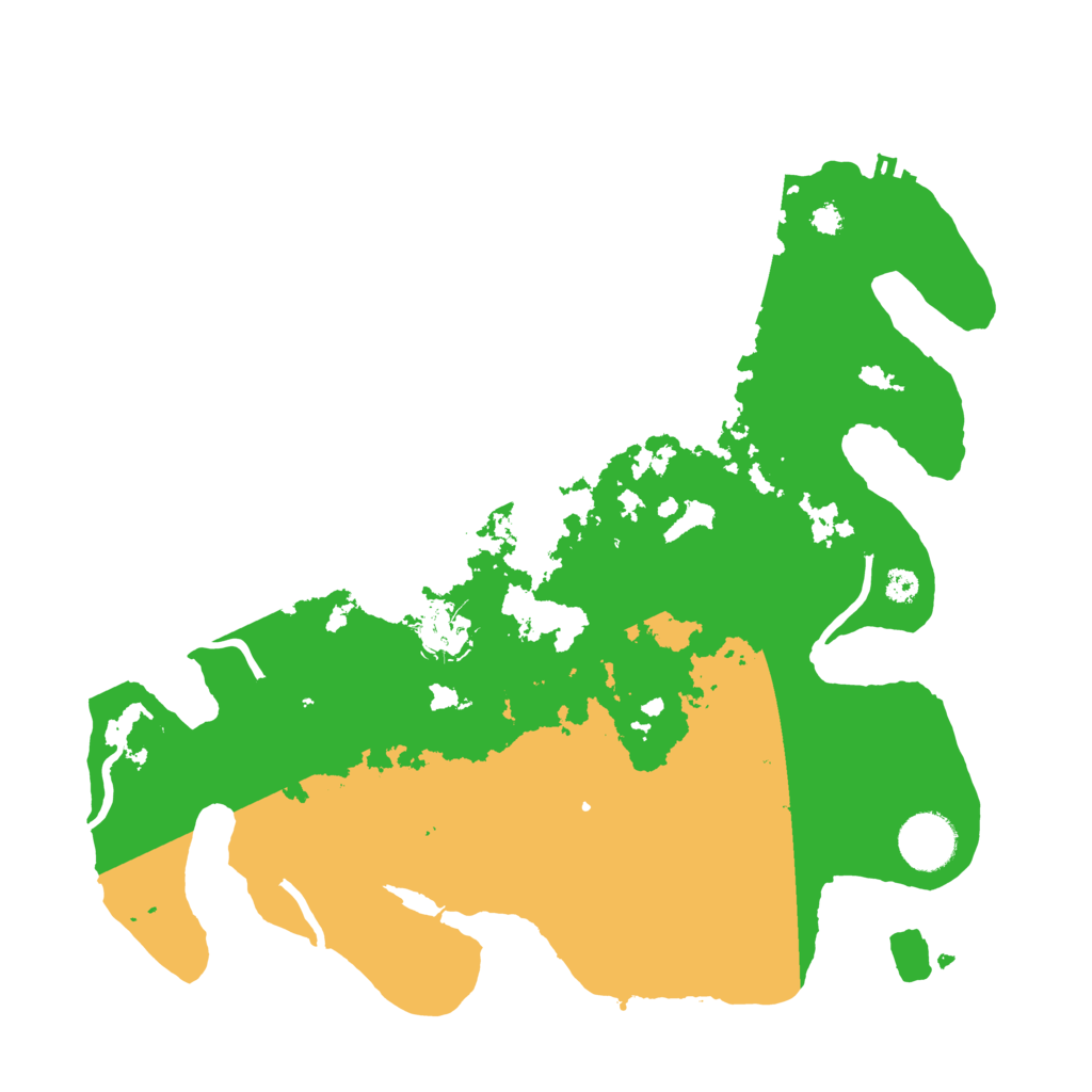 Biome Rust Map: Procedural Map, Size: 3333, Seed: 241654592