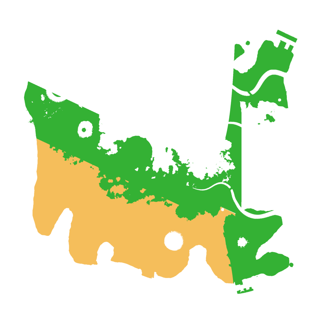 Biome Rust Map: Procedural Map, Size: 3000, Seed: 1406437046