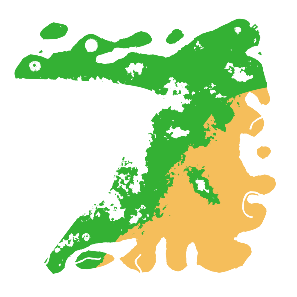 Biome Rust Map: Procedural Map, Size: 4100, Seed: 84003517