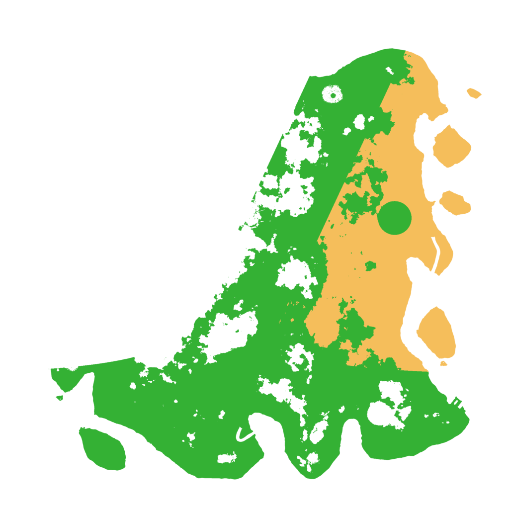 Biome Rust Map: Procedural Map, Size: 4000, Seed: 81448099