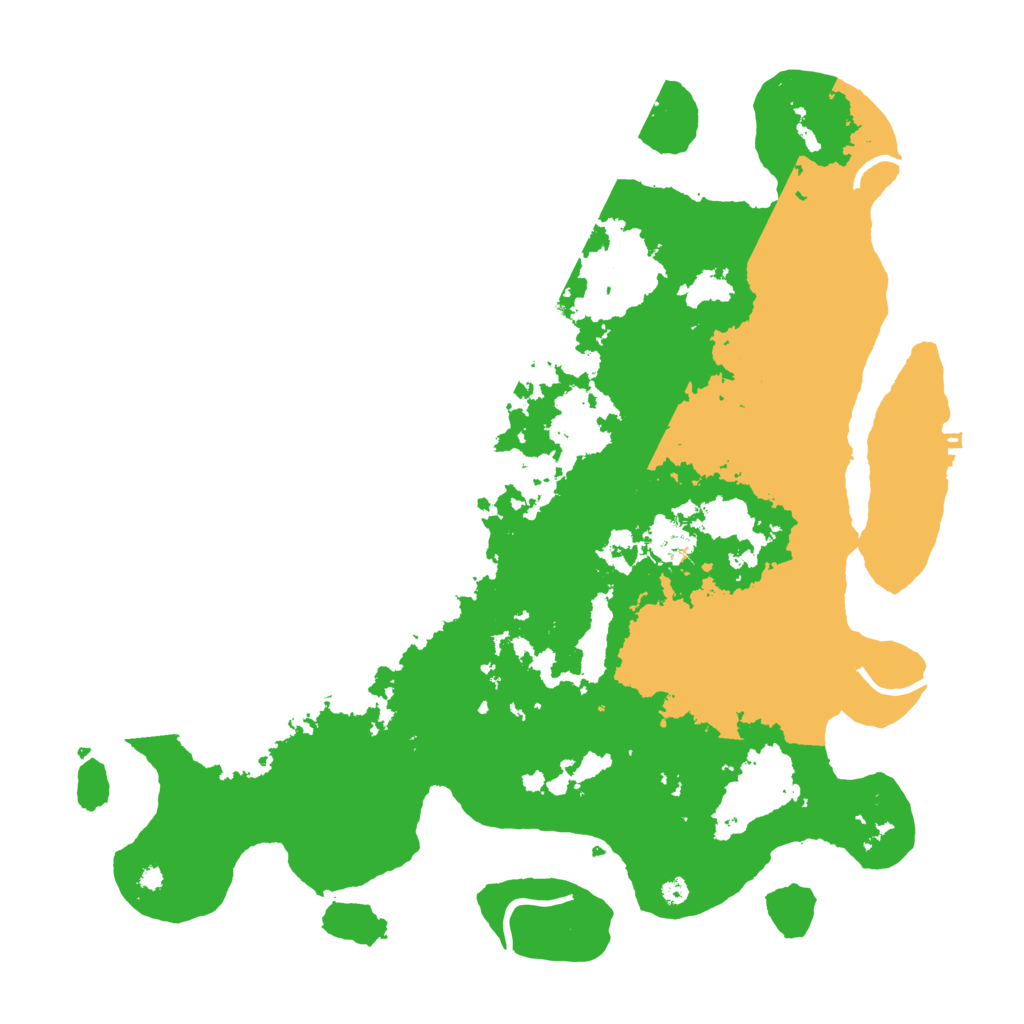 Biome Rust Map: Procedural Map, Size: 4000, Seed: 851684165