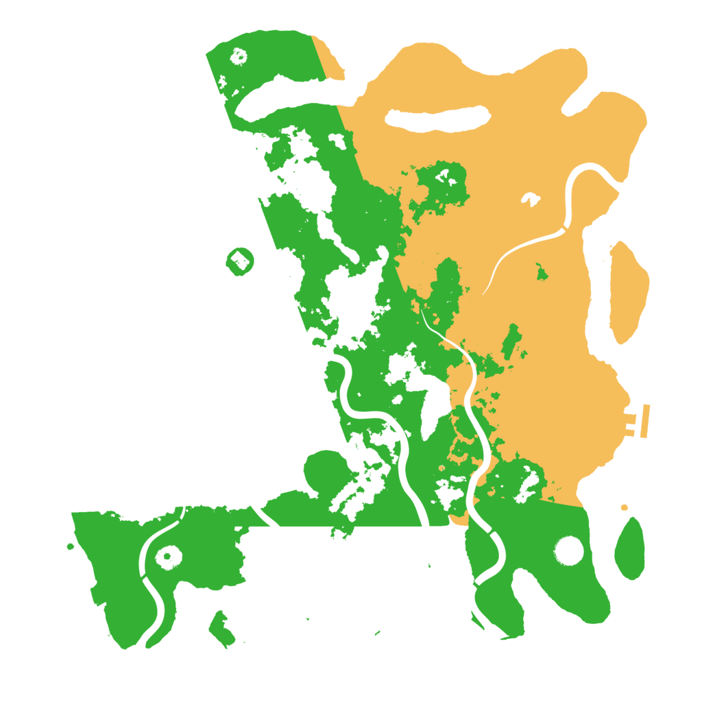 Biome Rust Map: Procedural Map, Size: 4250, Seed: 85266024