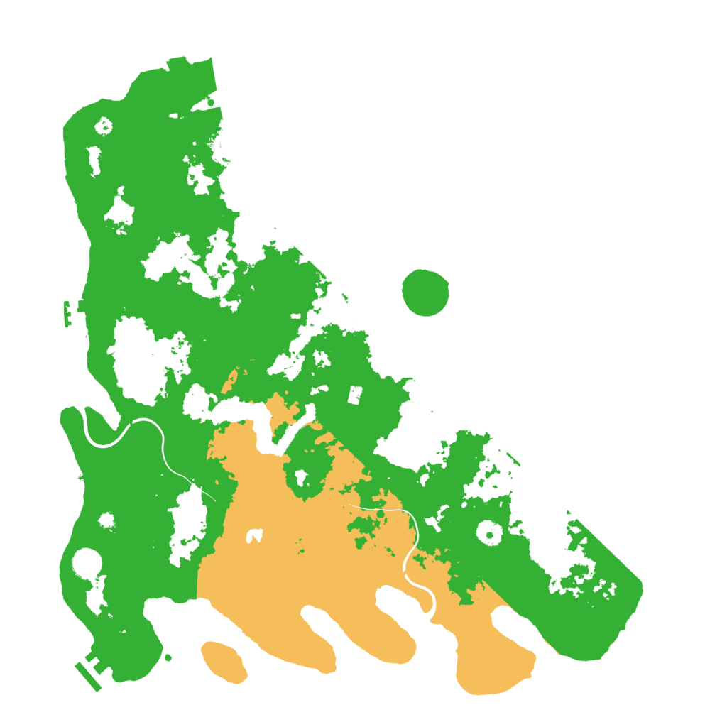 Biome Rust Map: Procedural Map, Size: 4250, Seed: 1215784740