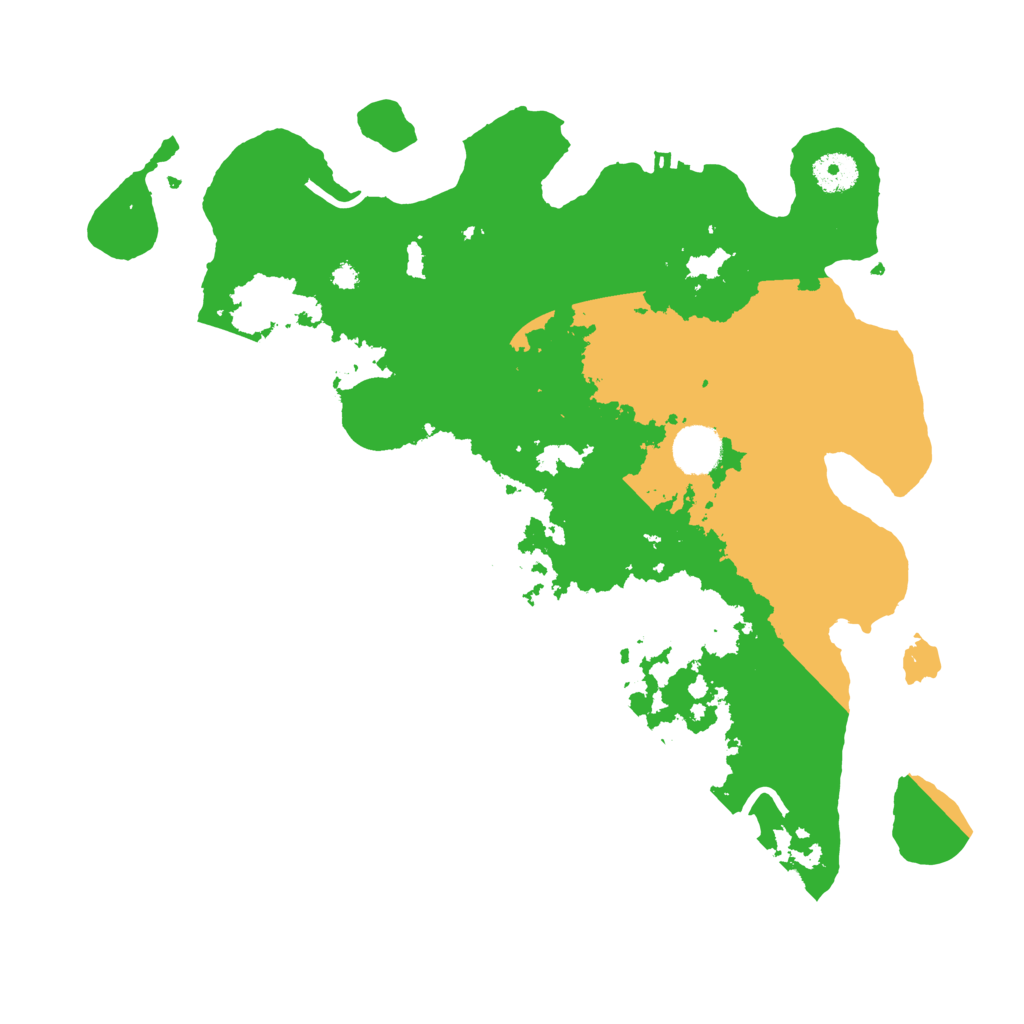 Biome Rust Map: Procedural Map, Size: 3700, Seed: 187318686
