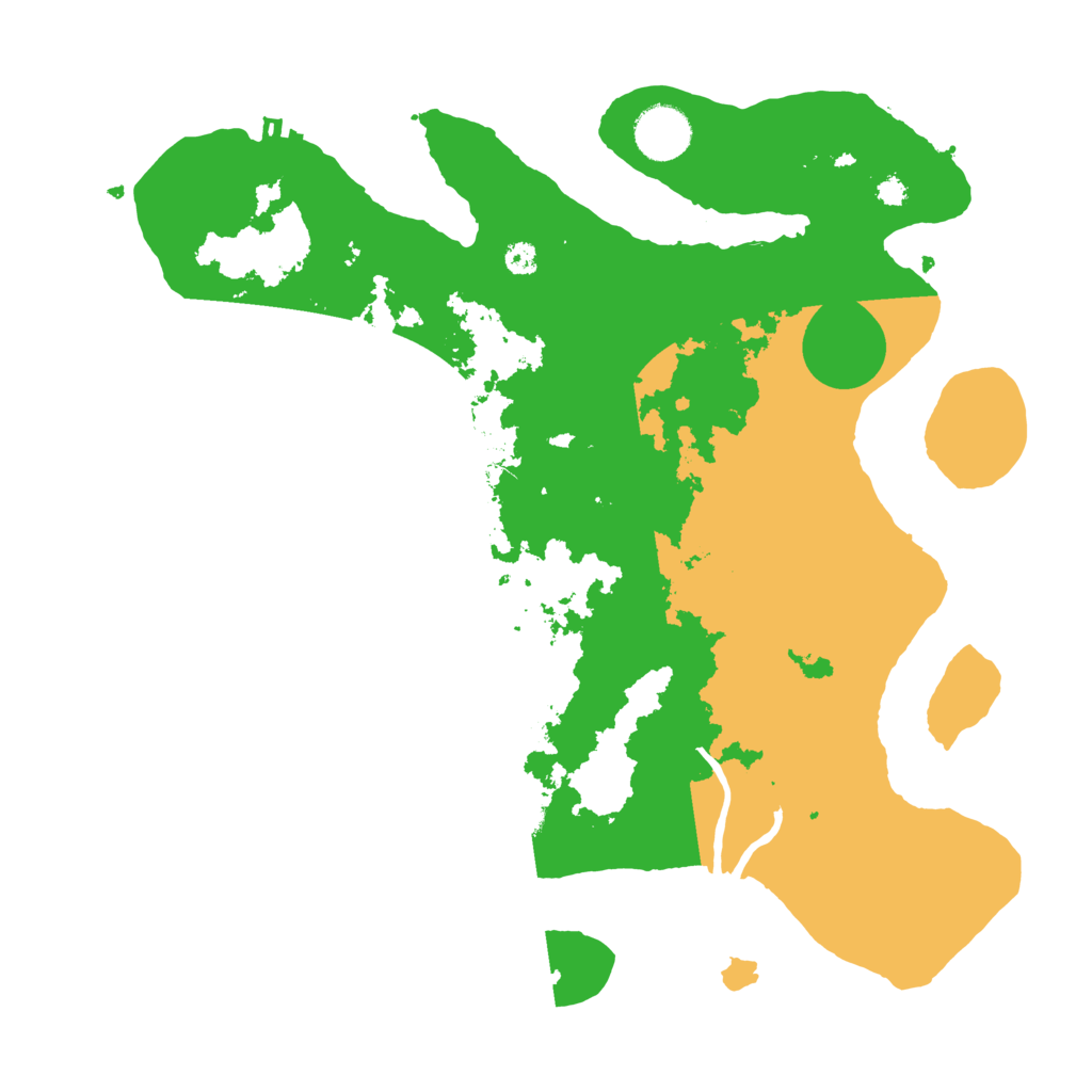 Biome Rust Map: Procedural Map, Size: 3450, Seed: 51859830